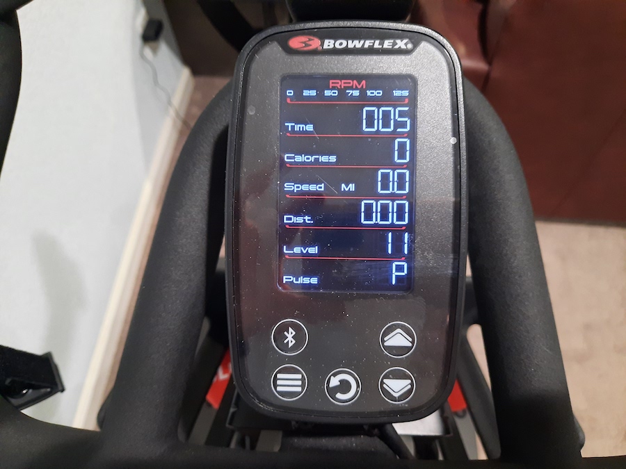 bowflex c6 monitor