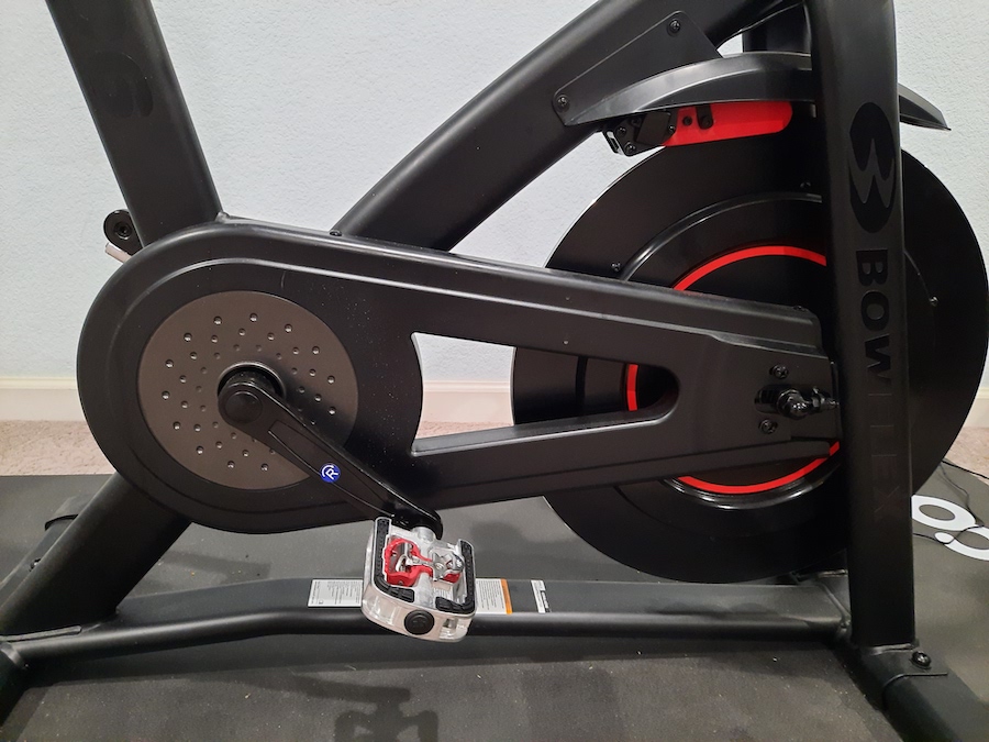 bowflex c6 pedals and flywheel